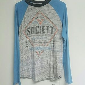 Men's long sleeve Society shirt